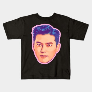 Hyun Bin - Korean Actor Kids T-Shirt